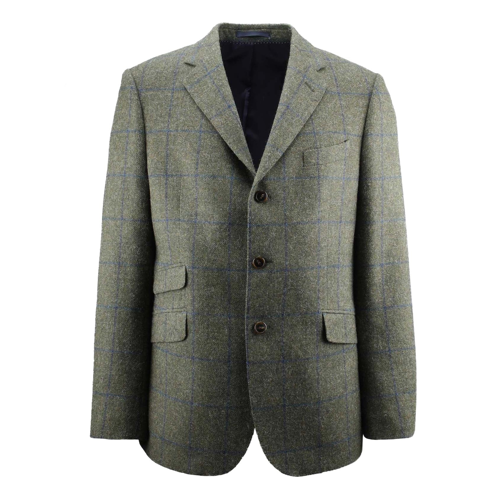 Jacket with overcheck-Conrad Hasselbach-Conrad Hasselbach Shoes & Garment