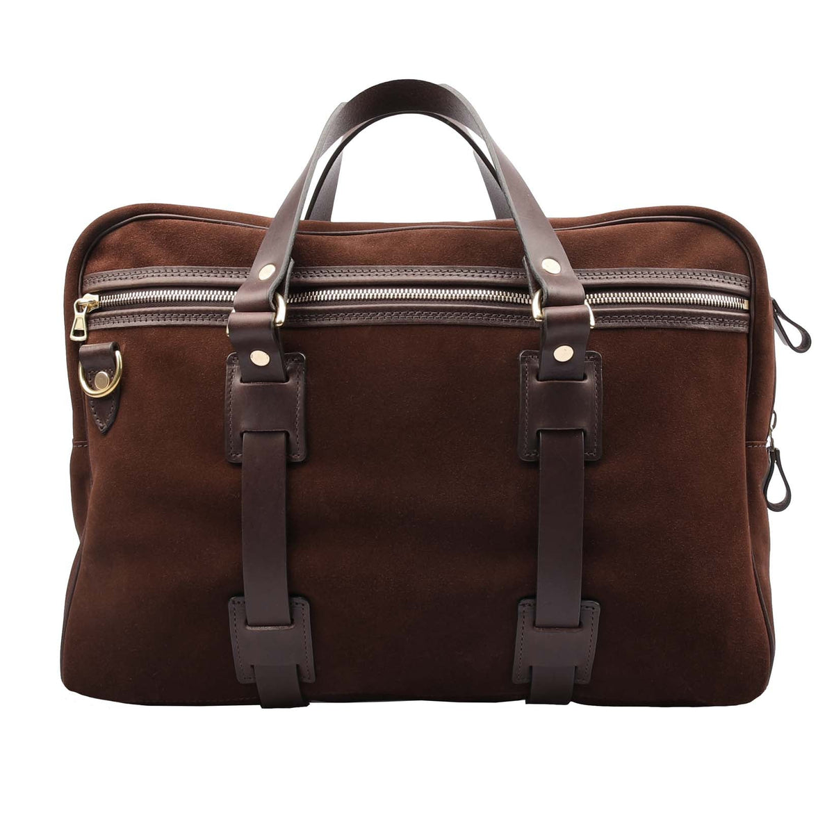 Suede Laptop Bag-Croots-Conrad Hasselbach Shoes &amp; Garment